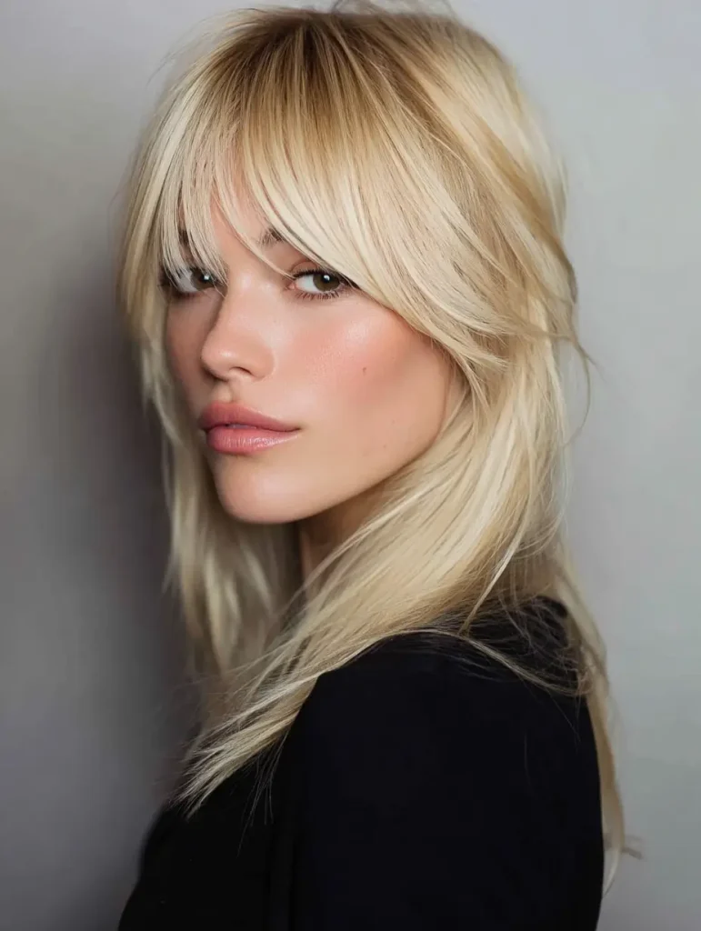 Side-Swept Bangs