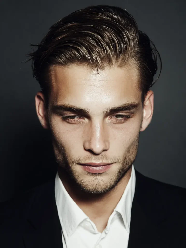 Slicked Side Part