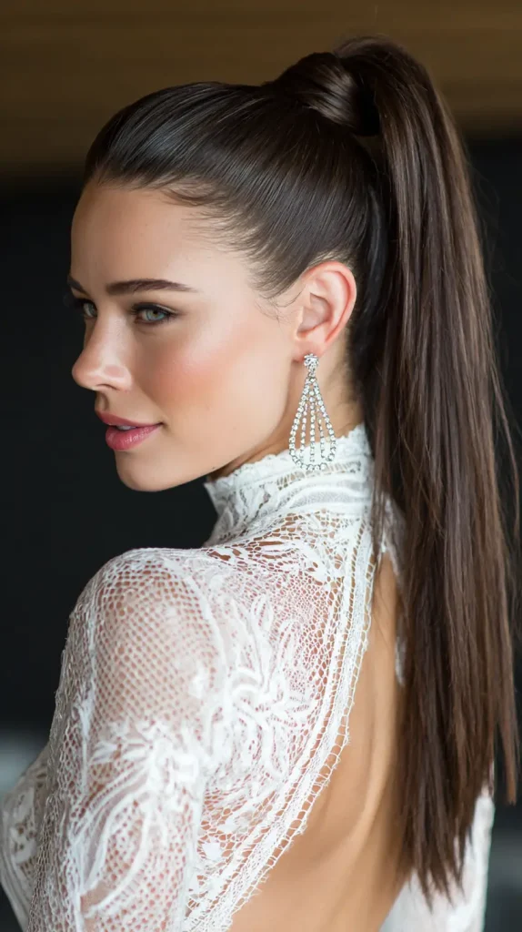 Soft Updo with Face-Framing Curls