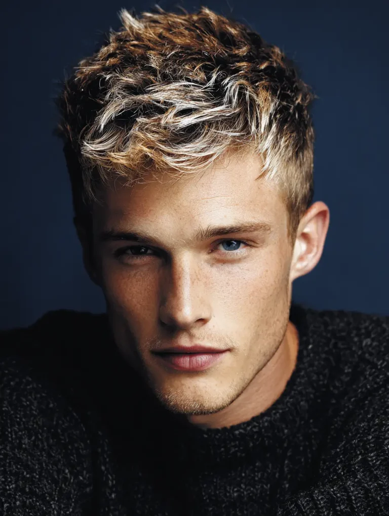 24 Men Hair with Highlights: A Modern Edge with Personality