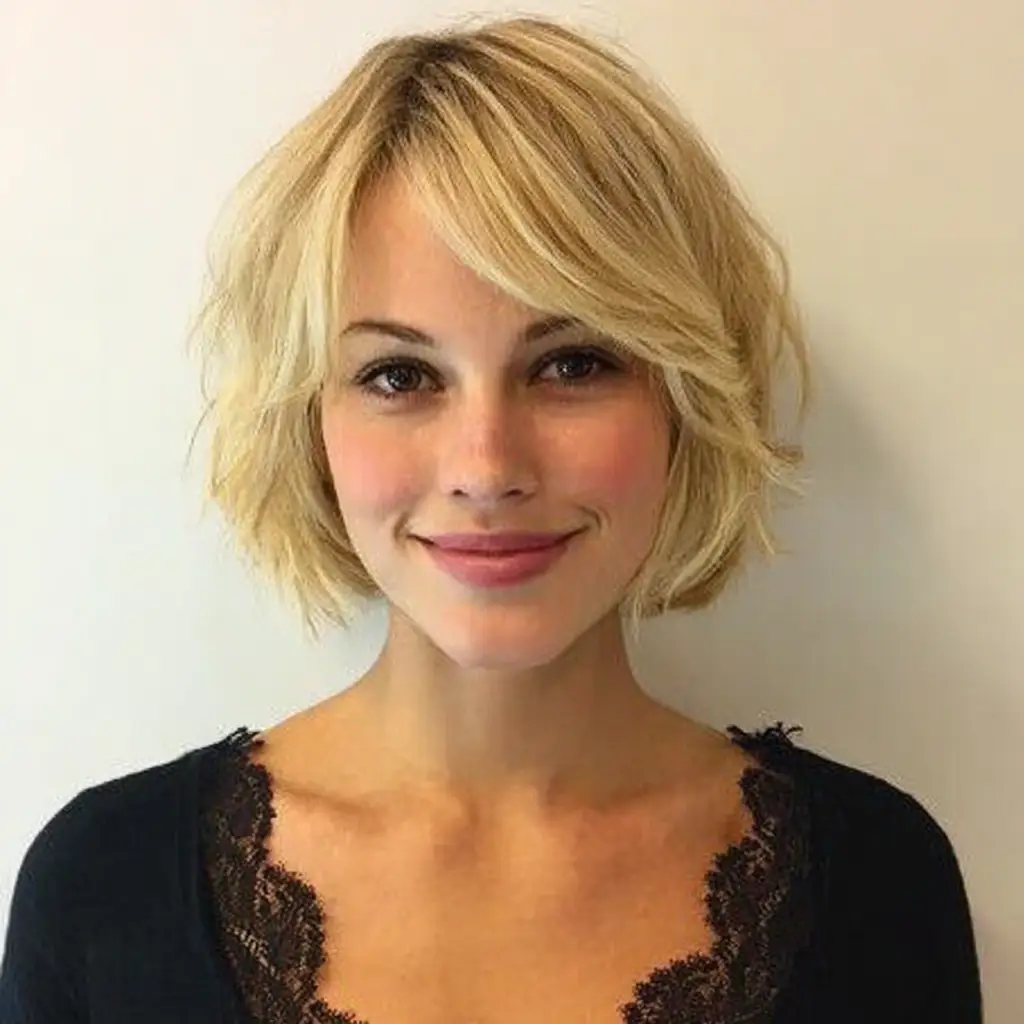 Tapered Cut – Short Haircuts for Chubby Face
