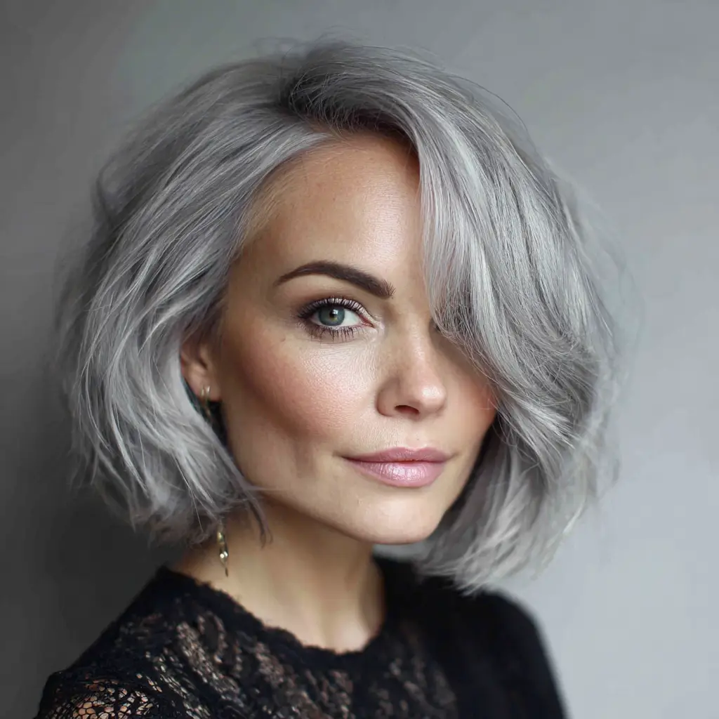 Teens and Silver Hair: A Bold Fashion Statement