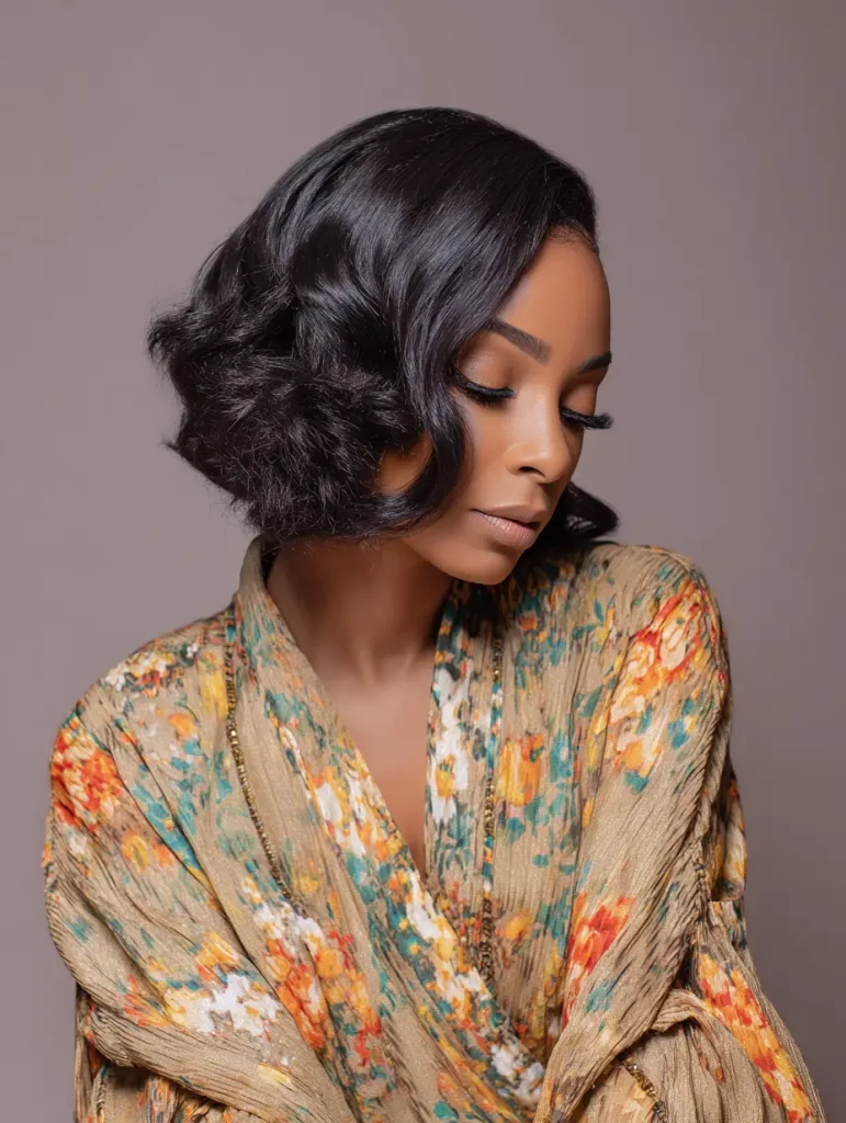 Textured Ends Silk Press