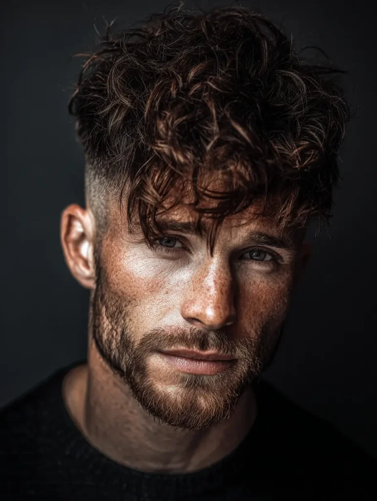 Toffee Brown Wolf Cut