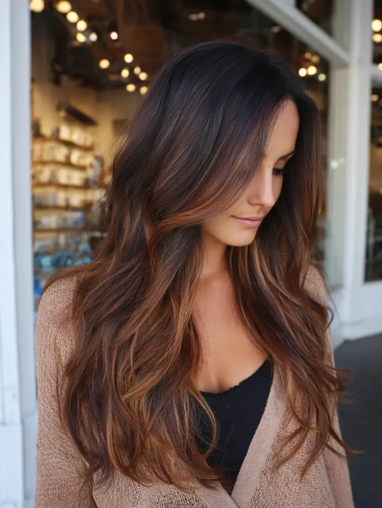 Warm Brown Sugar Ombré