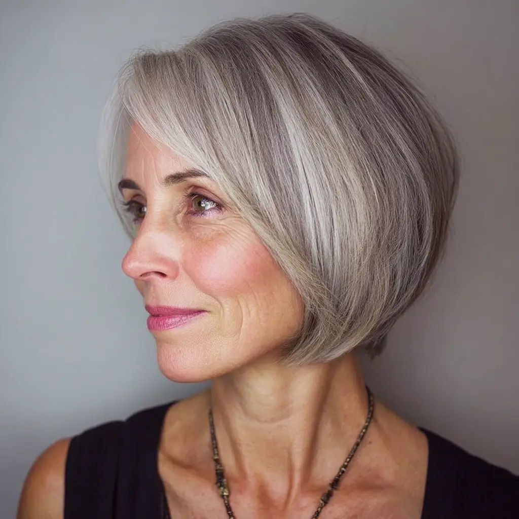 Why the Grey Bob is More Than Just a Trend