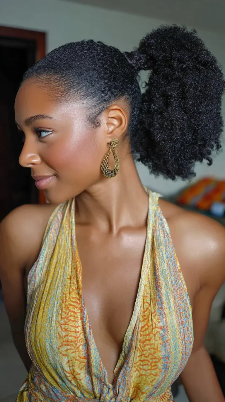 17 Low Ponytail Hairstyles for Black Women