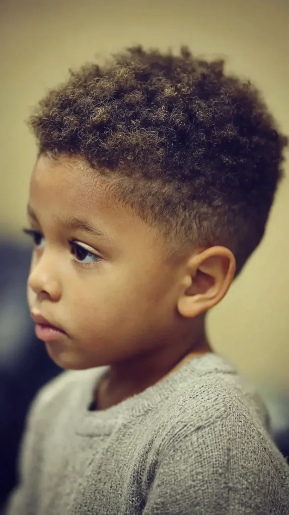 Afro with Shaped Sides