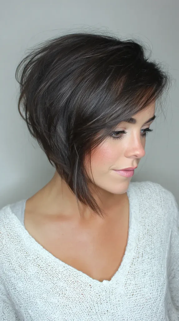  Asymmetrical Stacked Bob
