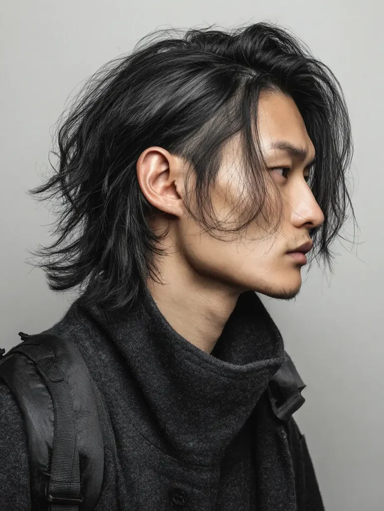 Asymmetrical Wolf Cut