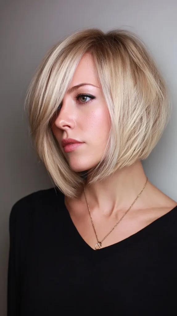 Blunt Inverted Bob