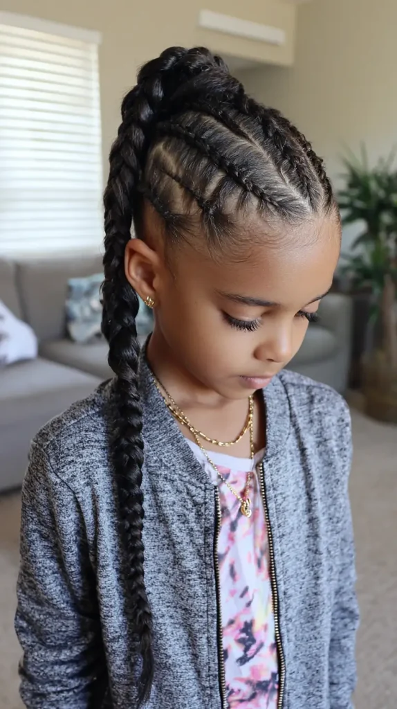  Braided Ponytail