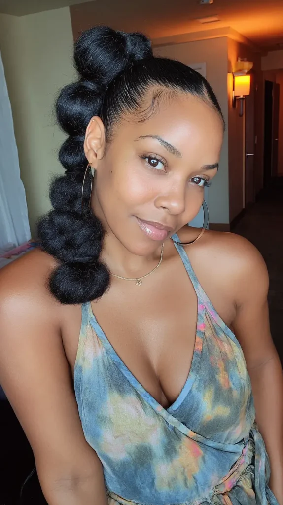 Bubble Ponytail