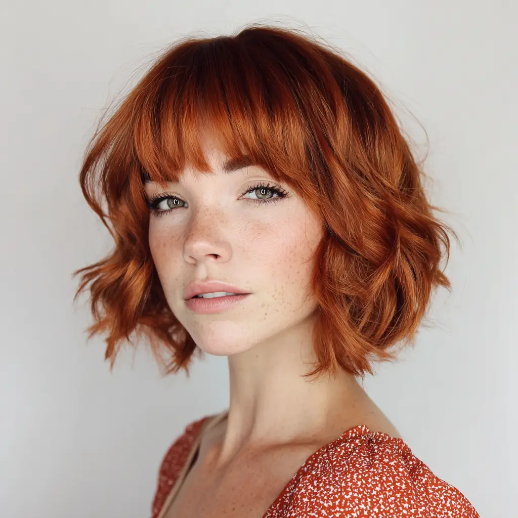 Calico Bob with Bangs