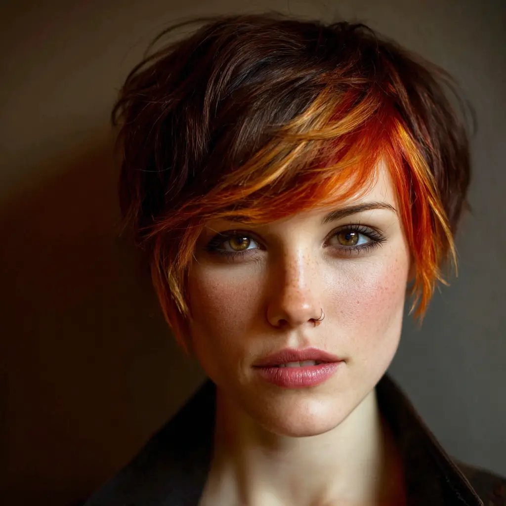 Calico Pixie Cut