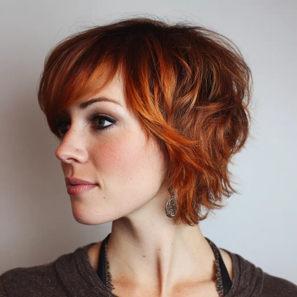 Calico Shag Cut