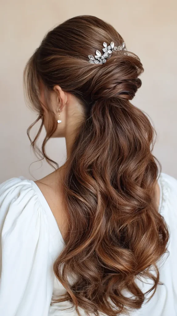Classic Half-Up Ponytail