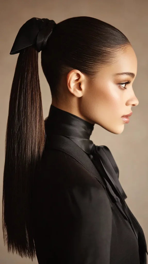 Classic High Sleek Ponytail