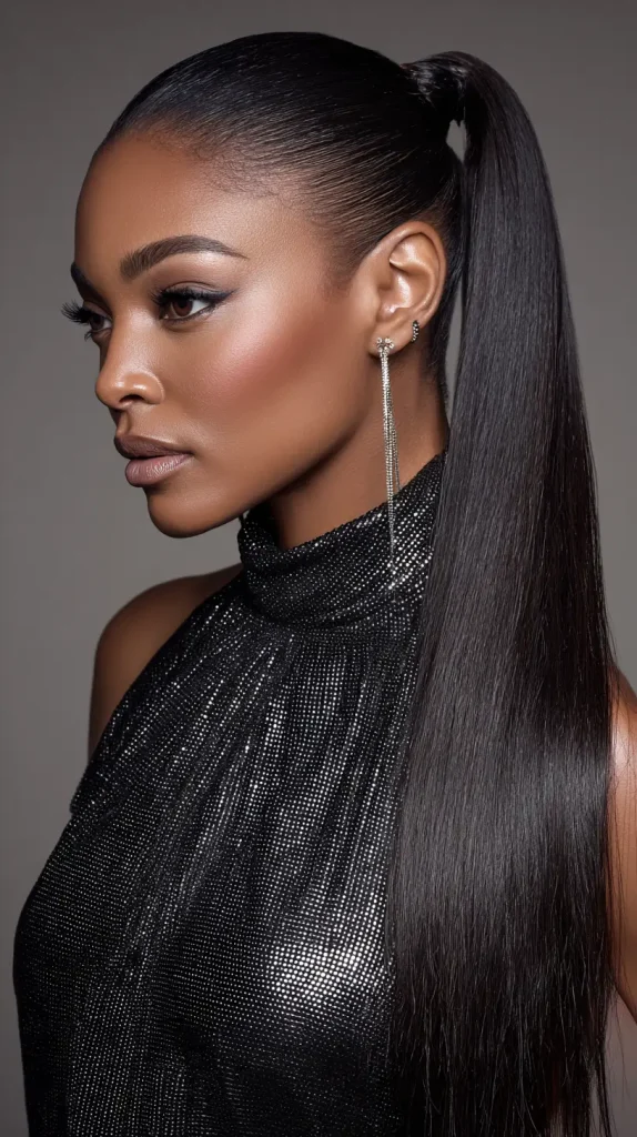 Classic Low Sleek Ponytail