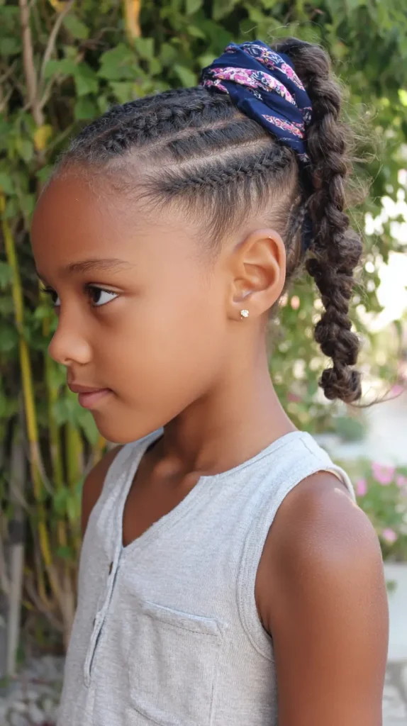Cornrow Ponytail