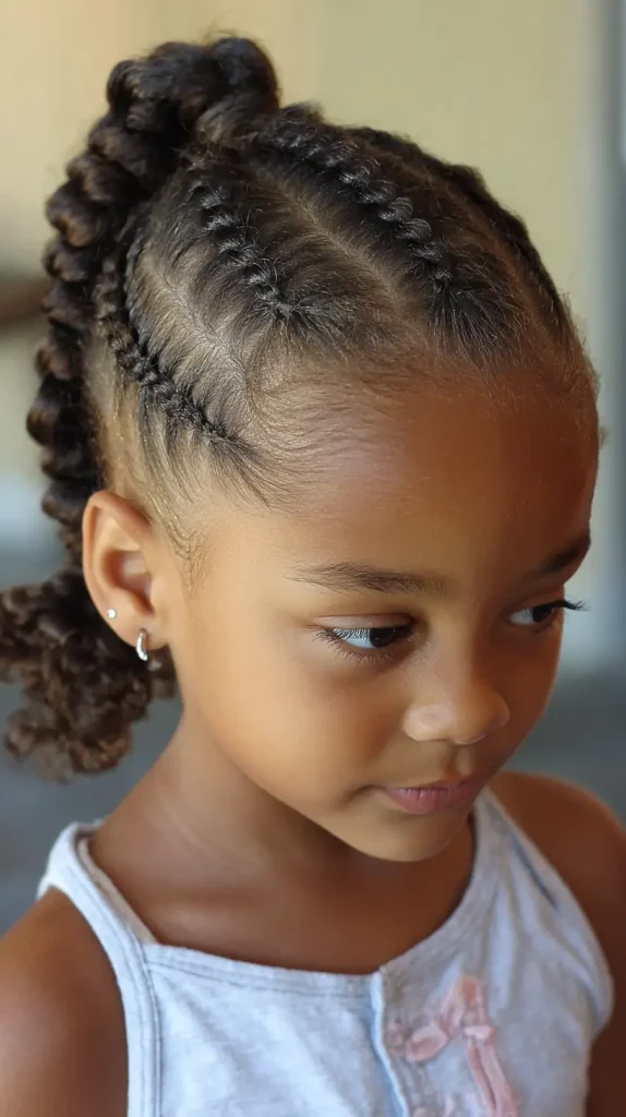 Cornrow Ponytails