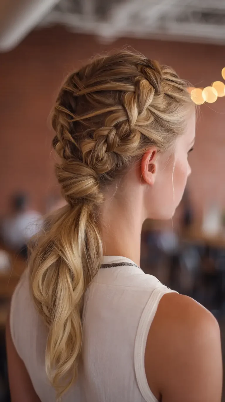19 Two Braids Into Ponytail Styles That Blend Beauty and Ease