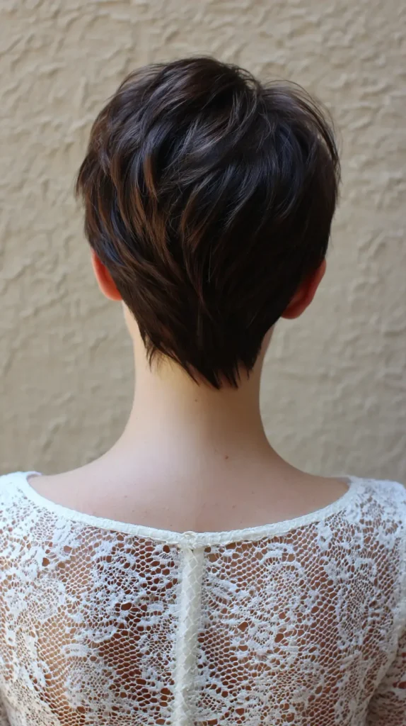Curved Pixie Back