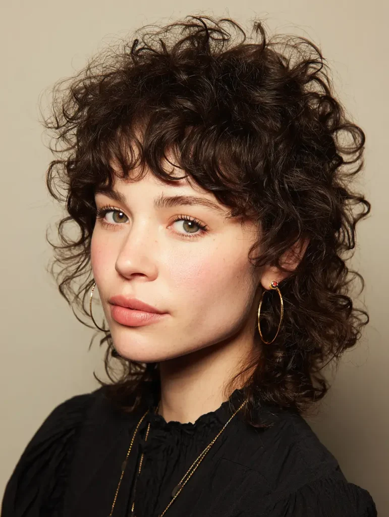 Defined Ringlet Shag