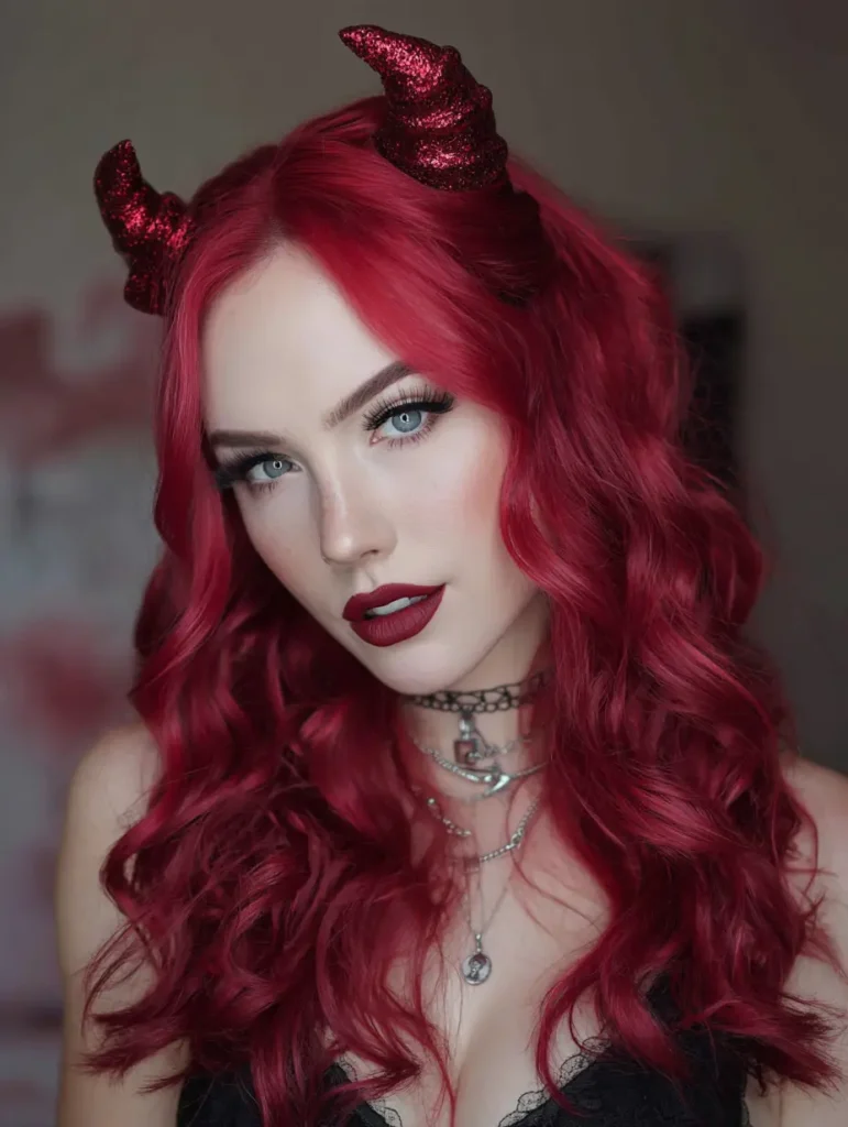 Devil Horns Hair