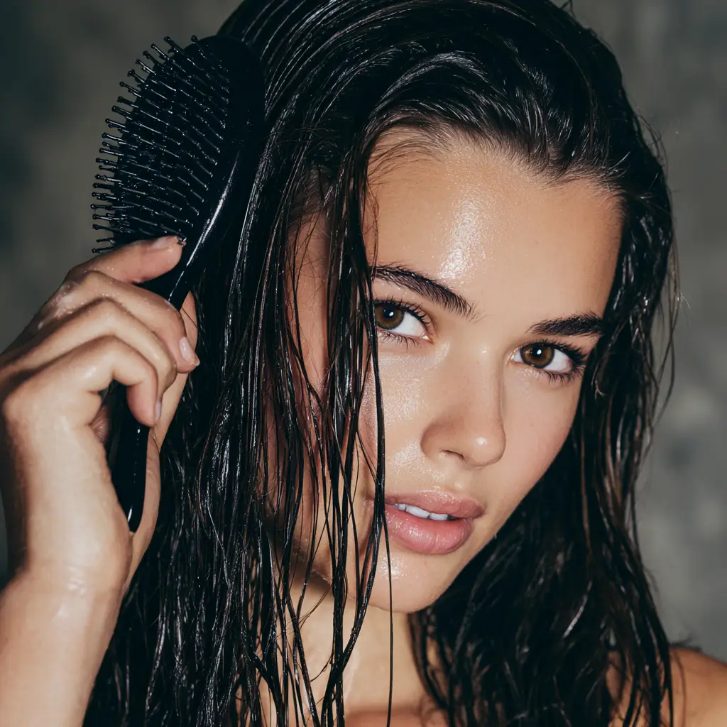 Don’t brush wet hair