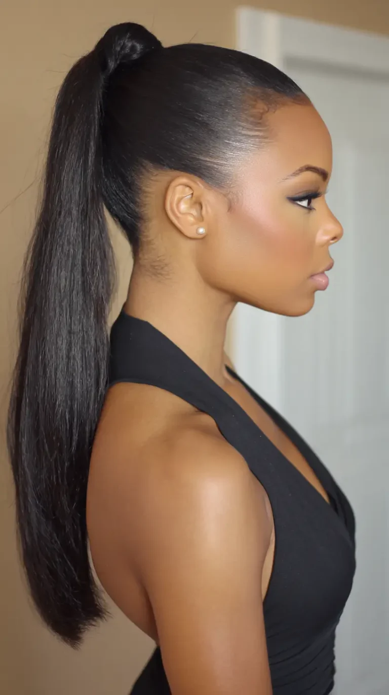 15 Sleek Ponytail Weave Styles to Elevate Your Look