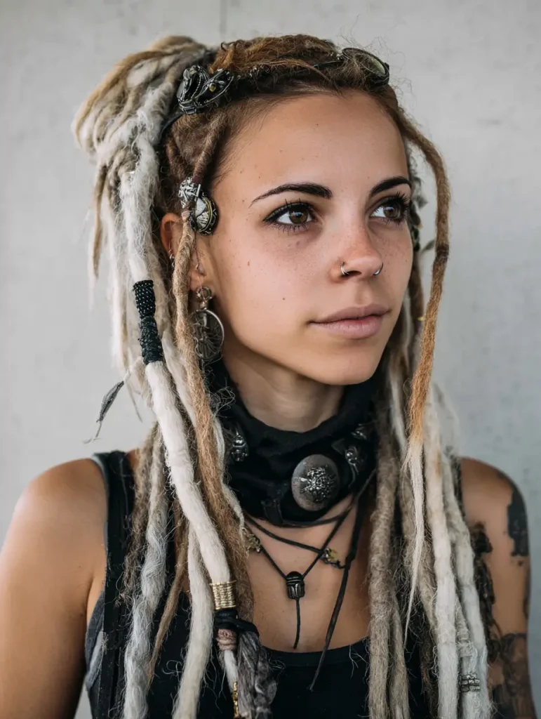 Dreadlocks with Accessories