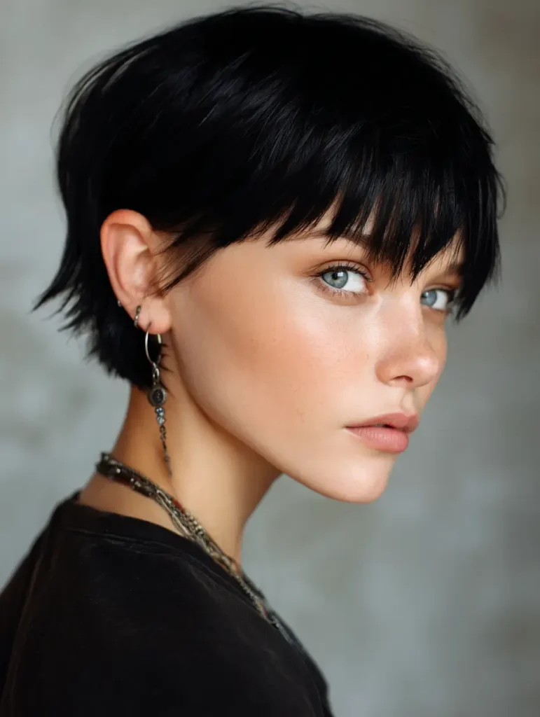Ear-Length Cut with Undercut