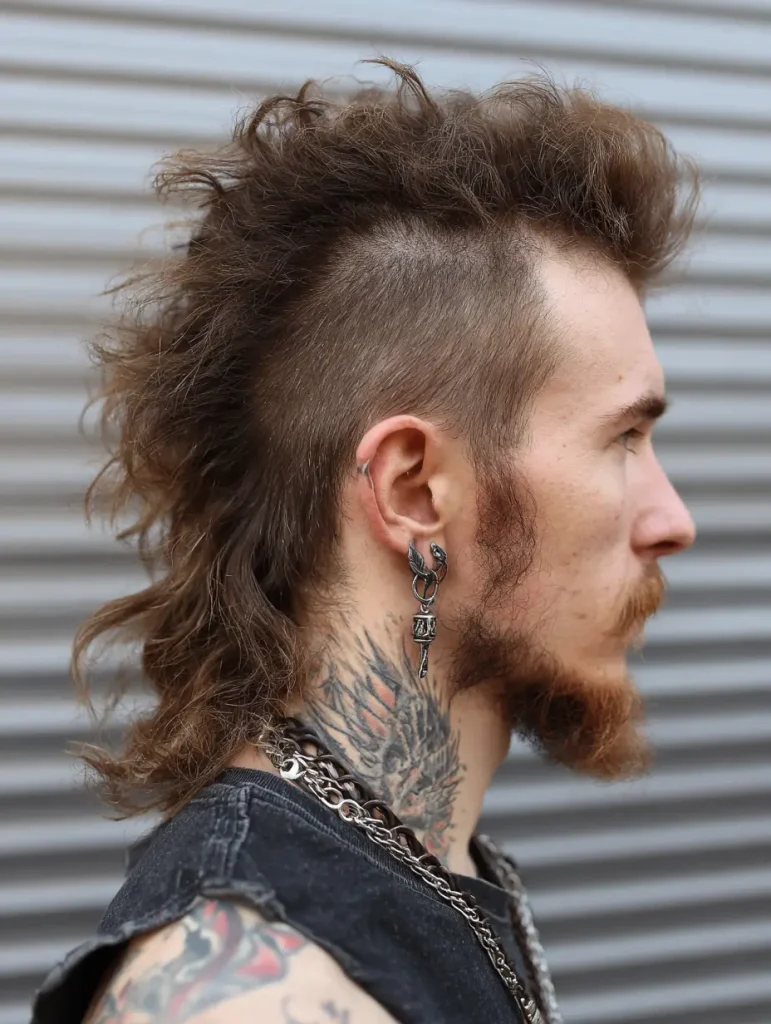 Faded Sides Mullet