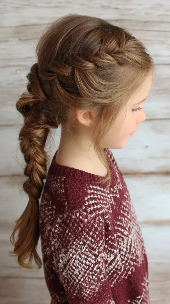 Faux Fishtail Ponytail