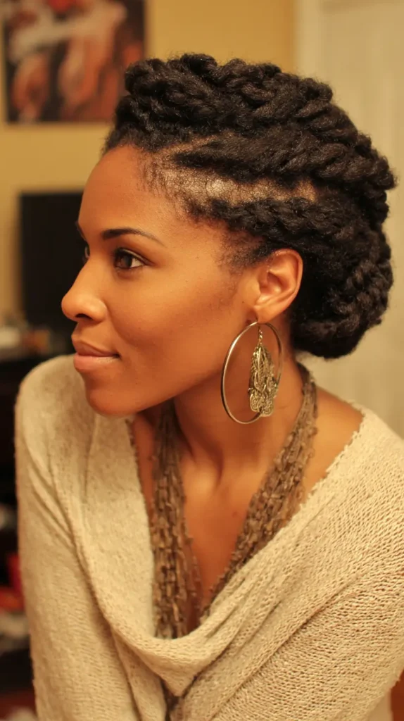  Flat Twists into Two Strand Twists