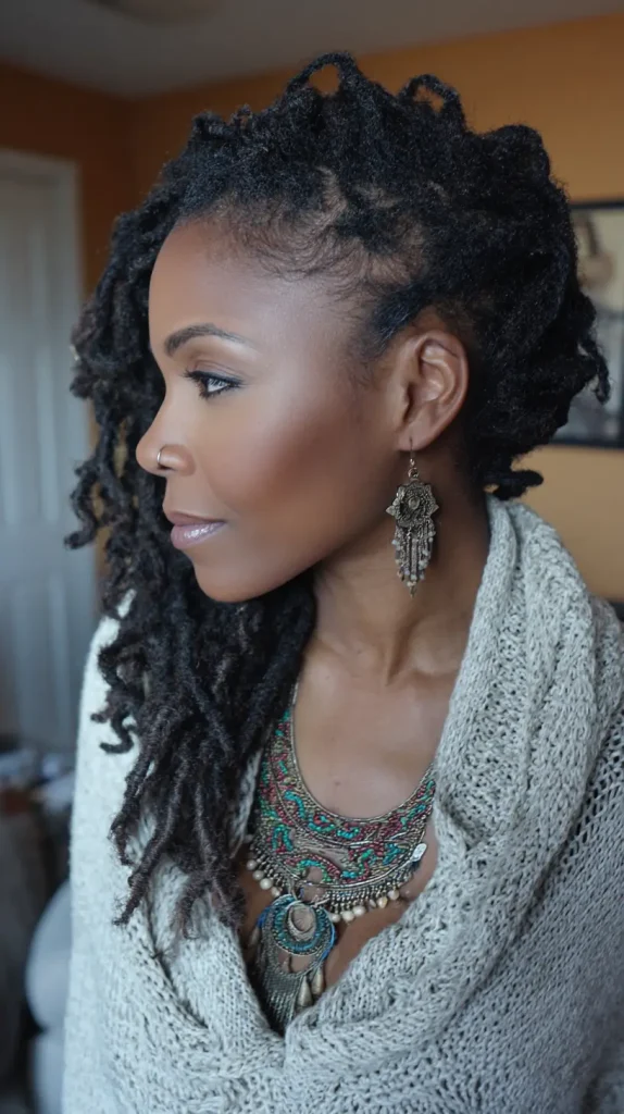 Freeform Two Strand Twist Locs
