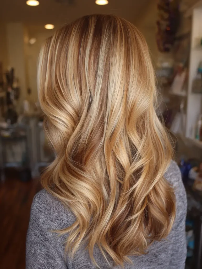 Golden Blonde Balayage