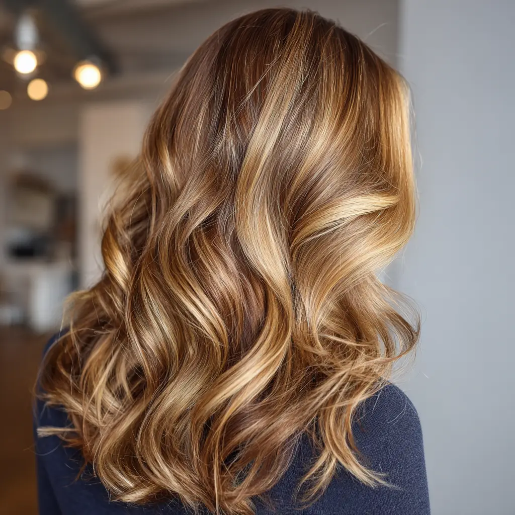 Golden Calico Balayage