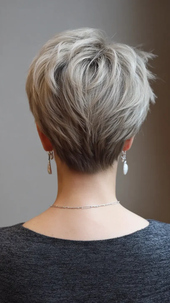 Graduated Layers at the Nape