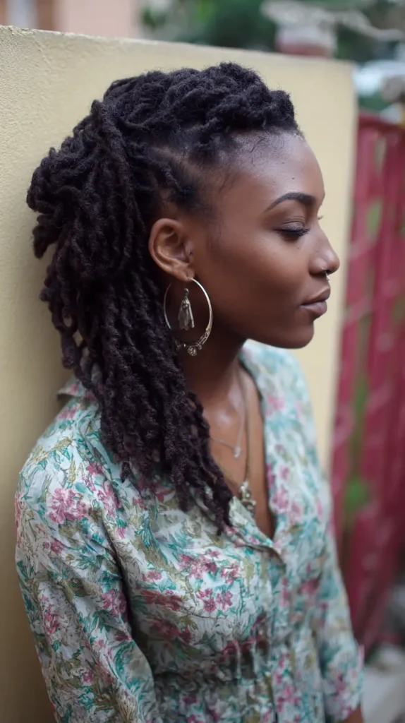 Half-Up, Half-Down Twists