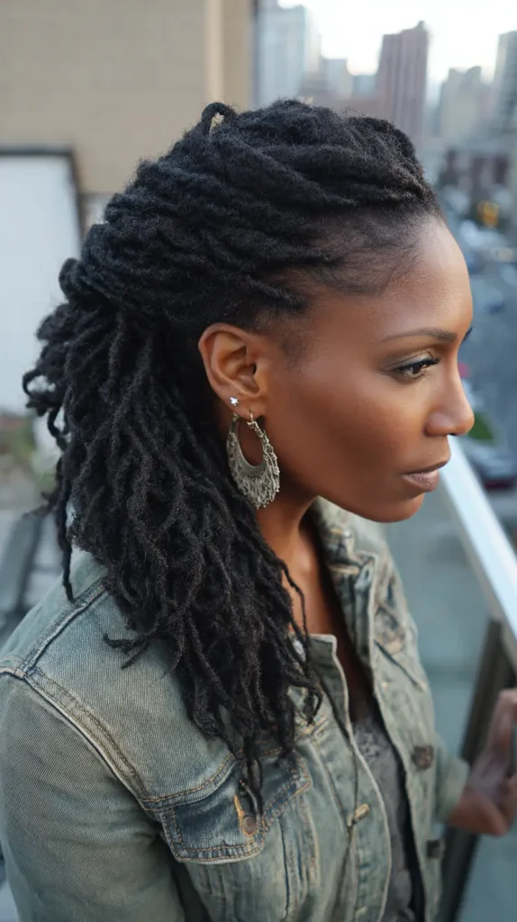 Half-Up, Half-Down Twists