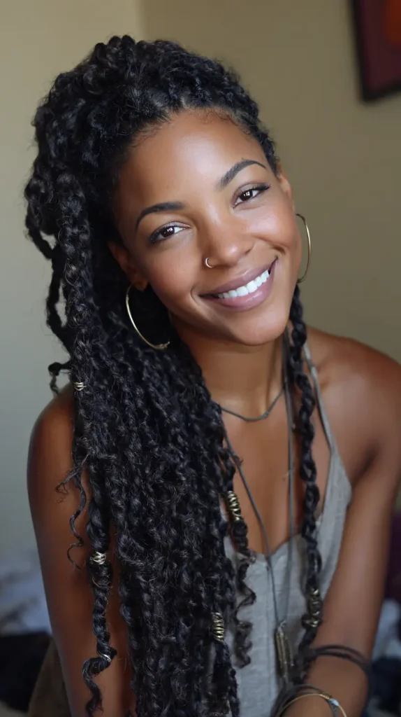 Half-Up, Half-Down Twists