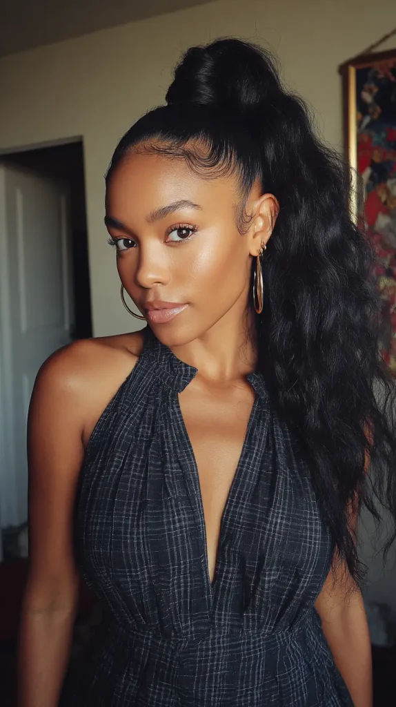 Half-Up Ponytail