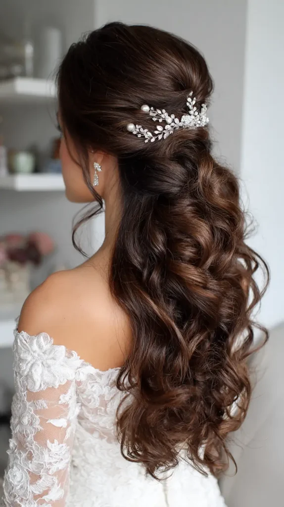 Half-Up with Accessories