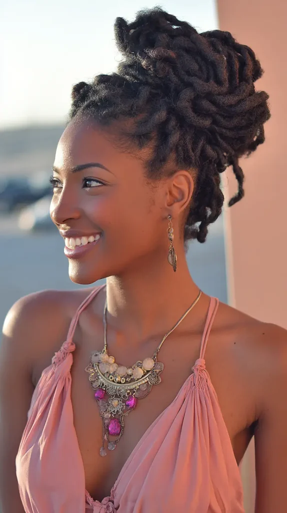 High Twisted Bun