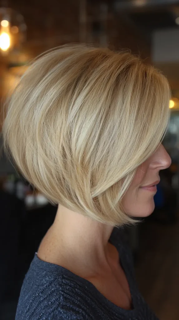  Inverted Bob for Fine Hair