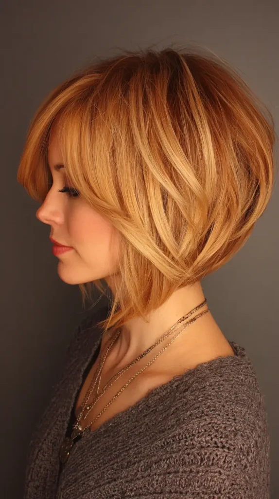 Inverted Bob for Thick Hair