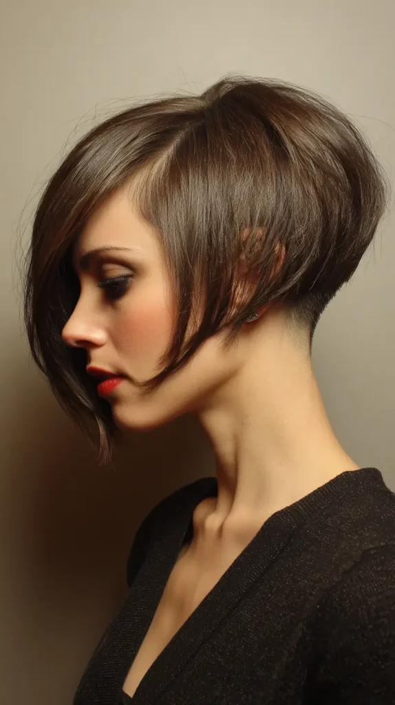 Inverted Bob with Undercut