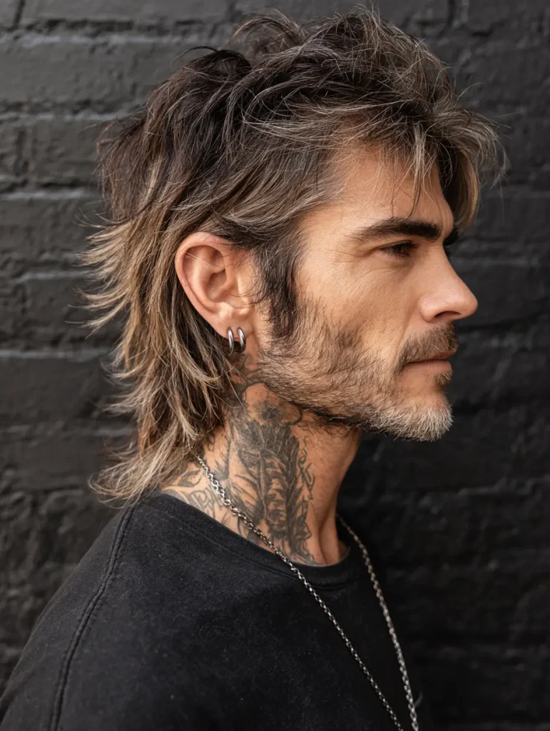 Layered Mullet